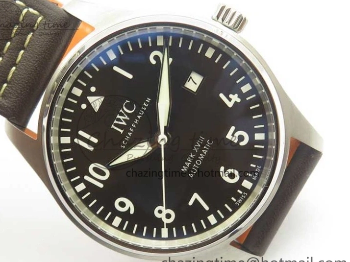 MIROTIME 0709 Practical MARK XVIII ANTOINE DE SAINT EXUPÉRY IW327003 SS MKS 1:1 Best Edition on Brown Leather MIYOTA 7193